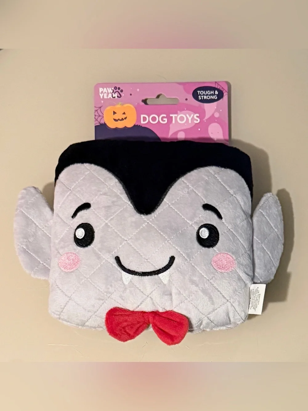 Vampire Plush Dog Toy